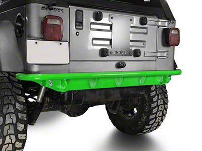 Steinjager Rear Bumper; Neon Green (97-06 Jeep Wrangler TJ)