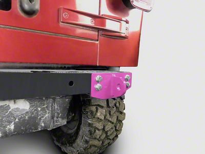 Steinjager Rear D-Ring Mount Bumperette; Pinky (97-06 Jeep Wrangler TJ)
