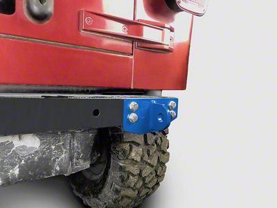 Steinjager Rear D-Ring Mount Bumperette; Playboy Blue (97-06 Jeep Wrangler TJ)