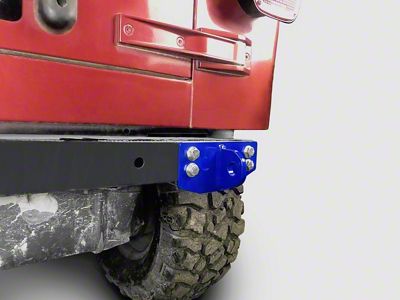 Steinjager Rear D-Ring Mount Bumperette; Southwest Blue (97-06 Jeep Wrangler TJ)