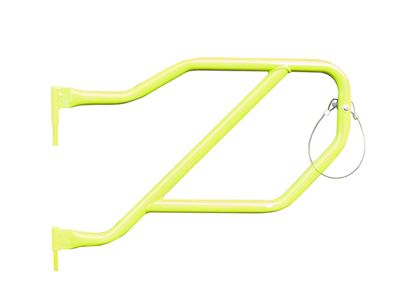 Steinjager Rear Trail Tube Doors; Gecko Green (18-25 Jeep Wrangler JL 4-Door)