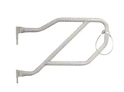 Steinjager Rear Trail Tube Doors; Gray Hammertone (18-26 Jeep Wrangler JL 4-Door)