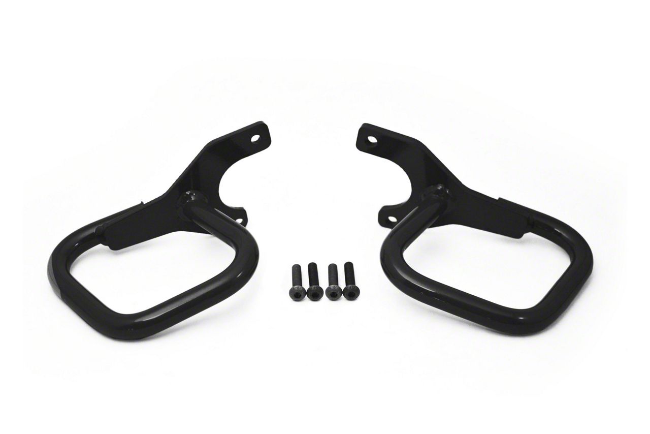 Black Steel Jeep Entry Handles U-Box Grab Handles For Jeep Wrangler TJ 1997-2006 - Black Steel Front Grips TJ Model Grip Bars - Foto 2