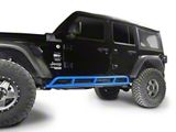 Steinjager Rock Sliders; Playboy Blue (18-25 Jeep Wrangler JL 4-Door)