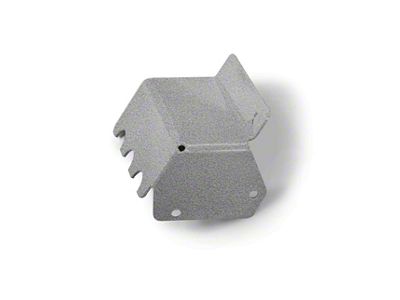 Steinjager Steering Box Skid Plate; Gray Hammertone (97-06 Jeep Wrangler TJ)