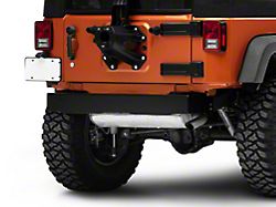 Steinjager Stubby Rear Bumper; Black (07-18 Jeep Wrangler JK)