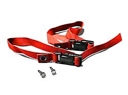 Steinjager Sway Bar Hanger Strap Kit; Red (18-25 Jeep Wrangler JL)