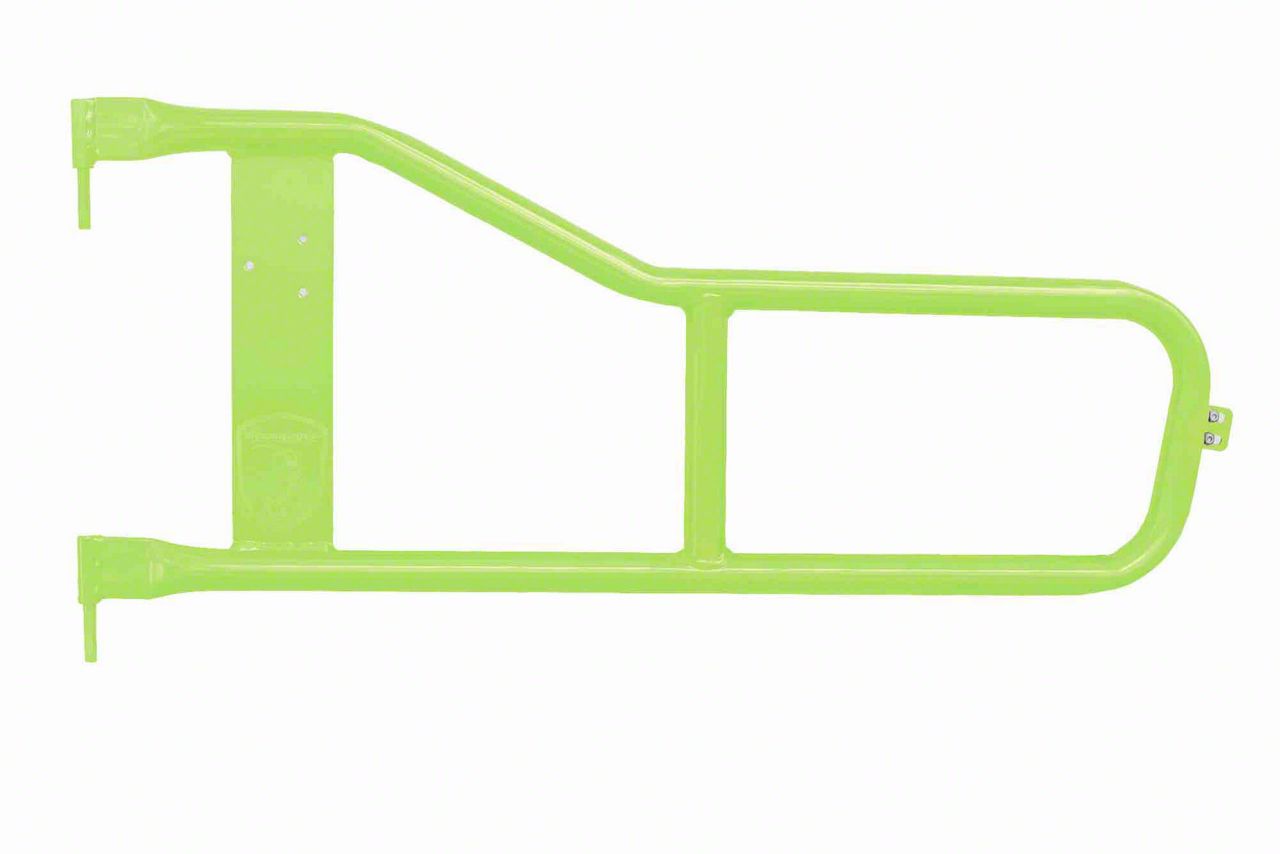 Steinjager Jeep Wrangler Trail Tube Doors; Gecko Green