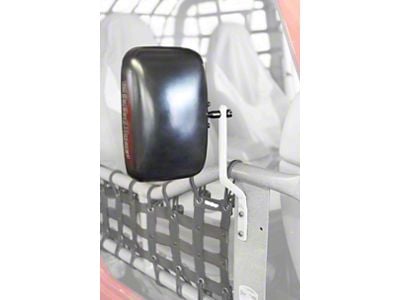 Steinjager Tube Door Mirror Kit; Cloud White (81-86 Jeep CJ7)