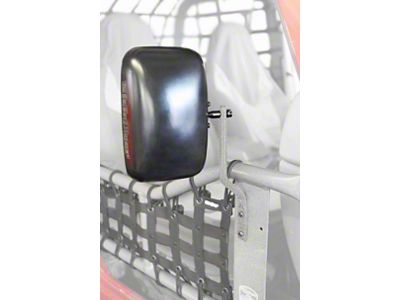 Steinjager Tube Door Mirror Kit; Gray Hammertone (81-86 Jeep CJ7)