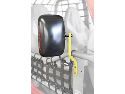 Steinjager Tube Door Mirror Kit; Lemon Peel (81-86 Jeep CJ7)