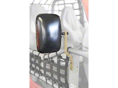 Steinjager Tube Door Mirror Kit; Military Beige (81-86 Jeep CJ7)