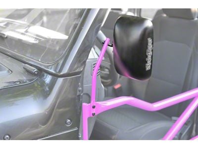 Steinjager Tube Door Mirror Kit; Pinky (18-25 Jeep Wrangler JL)