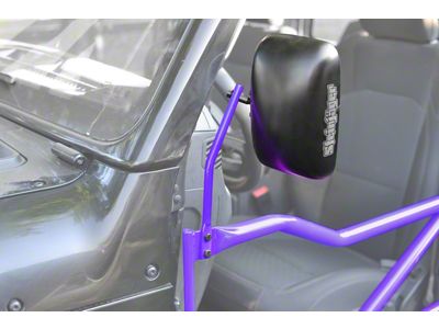 Steinjager Tube Door Mirror Kit; Sinbad Purple (18-25 Jeep Wrangler JL)
