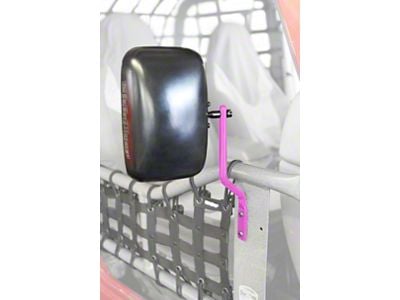 Steinjager Tube Door Mirrors; Pinky (87-95 Jeep Wrangler YJ)