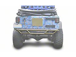Steinjager Tubular Rear Tube Bumper; Military Beige (07-18 Jeep Wrangler JK)