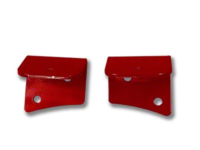 Steinjager Universal Lower Windshield Light Mounting Brackets; Red Baron (97-06 Jeep Wrangler TJ)