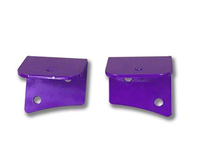 Steinjager Universal Lower Windshield Light Mounting Brackets; Sinbad Purple (07-18 Jeep Wrangler JK)