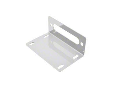 Steinjager Universal Winch Base Fairlead Mount; Cloud White (97-06 Jeep Wrangler TJ)