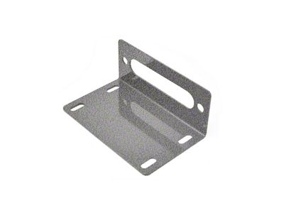 Steinjager Universal Winch Base Fairlead Mount; Gray Hammertone (97-06 Jeep Wrangler TJ)