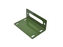 Steinjager Universal Winch Base Fairlead Mount; Locas Green (07-18 Jeep Wrangler JK)
