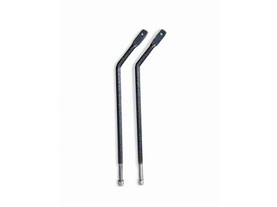 Steinjager Value Mirror Leg Kit; Black Hammertone (18-25 Jeep Wrangler JL)