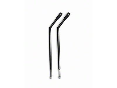 Steinjager Value Mirror Leg Kit; Black (18-25 Jeep Wrangler JL)