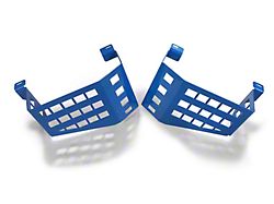 Steinjager Wheel Well Storage Baskets; Driver and Passenger Side; Playboy Blue (18-25 Jeep Wrangler JL 4-Door w/o Subwoofer)