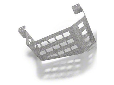 Steinjager Wheel Well Storage Baskets; Driver Side Only; Gray Hammertone (18-25 Jeep Wrangler JL w/o Subwoofer)