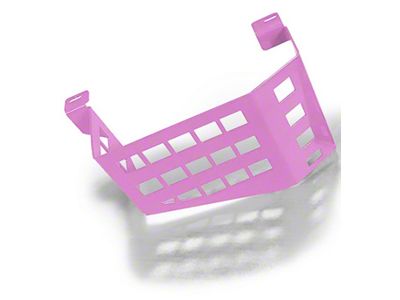 Steinjager Wheel Well Storage Baskets; Driver Side Only; Pinky (18-25 Jeep Wrangler JL w/o Subwoofer)