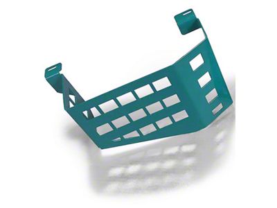 Steinjager Wheel Well Storage Baskets; Driver Side Only; Teal (18-25 Jeep Wrangler JL w/o Subwoofer)