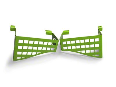 Steinjager Wheel Well Storage Baskets; Gecko Green (07-18 Jeep Wrangler JK 4-Door)