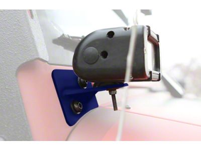 Steinjager LED Lights with Lower Windshield Mounting Brackets; Southwest Blue (07-18 Jeep Wrangler JK)