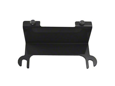 Steinjager License Plate Relocation Kit; Bare Metal (07-18 Jeep Wrangler JK)