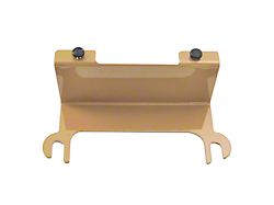 Steinjager License Plate Relocation Kit; Military Beige (07-18 Jeep Wrangler JK)