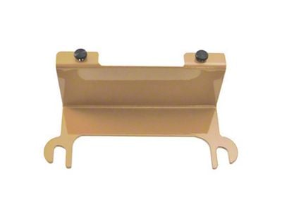 Steinjager License Plate Relocation Kit; Military Beige (07-18 Jeep Wrangler JK)