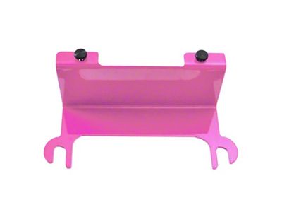 Steinjager License Plate Relocation Kit; Pinky (07-18 Jeep Wrangler JK)