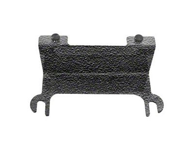 Steinjager License Plate Relocation Kit; Texturized Black (07-18 Jeep Wrangler JK)