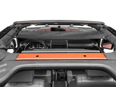 Steinjager Overhead Pocket; Black (07-18 Jeep Wrangler JK)