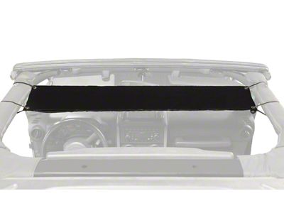 Steinjager Overhead Pocket; Black (97-06 Jeep Wrangler TJ)