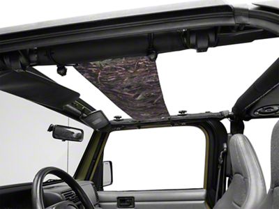 Steinjager Overhead Pocket; Camo (97-06 Jeep Wrangler TJ)