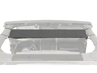 Steinjager Overhead Pocket; Charcoal (97-06 Jeep Wrangler TJ)
