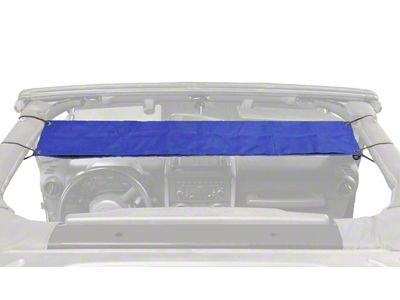 Steinjager Overhead Pocket; Royal Blue (97-06 Jeep Wrangler TJ)