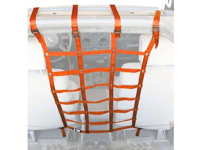 Steinjager Pet Partition; Orange (07-18 Jeep Wrangler JK 4-Door)