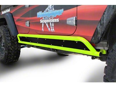 Steinjager Phantom Rock Sliders; Gecko Green (07-18 Jeep Wrangler JK 4-Door)