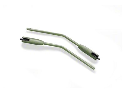 Steinjager Premium Mirror Legs; Locas Green (07-18 Jeep Wrangler JK)