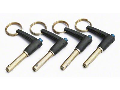 Steinjager Quick-Release Tube Door Latch Upgrade Kit for 4 Tube Doors (97-06 Jeep Wrangler TJ)