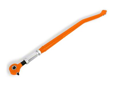 Steinjager Premium Adjustable Rear Panhard Bar for 3 to 6-Inch Lift; Fluorescent Orange (97-06 Jeep Wrangler TJ)