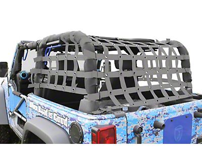 Autodak Netto, Yctze Multifunctionele Autodak Netto Zachte Hangmat Achterklep Cargos Mesh Vervanging voor Wrangler YJ TJ JK JL