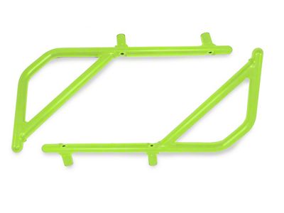 Steinjager Rigid Wire Form Rear Grab Handles; Gecko Green (07-18 Jeep Wrangler JK 4-Door)